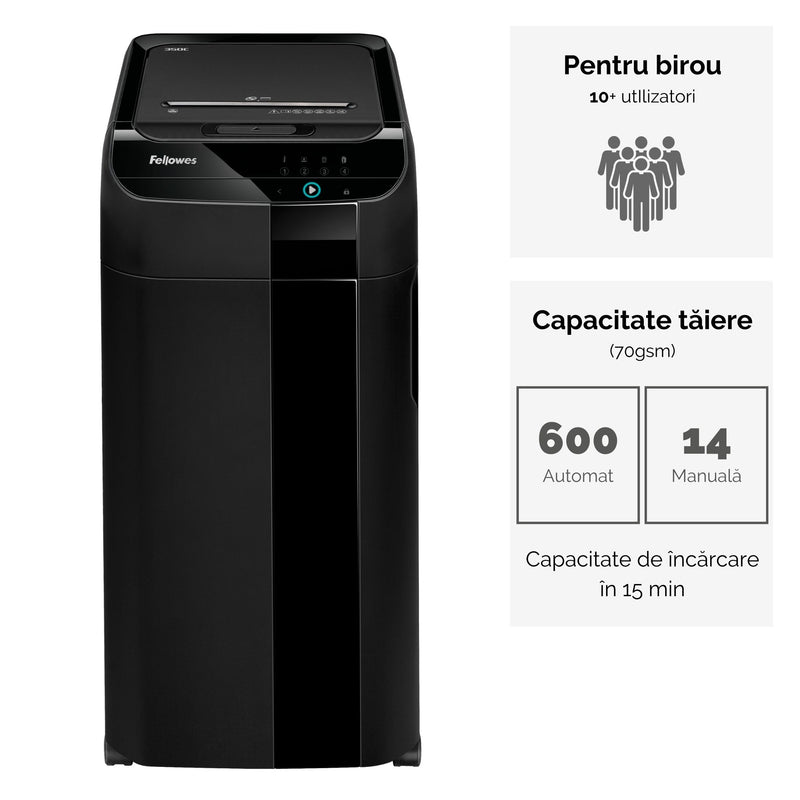 Distrugător Documente Automax 600M Micro-Cut Fellowes