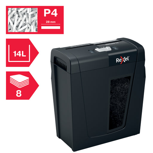 Distrugător Documente Secure X8 Cross-Cut Rexel
