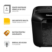 Distrugător Documente LX25 Cross-Cut Fellowes