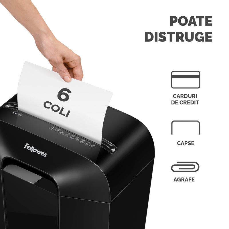 Distrugător Documente LX25 Cross-Cut Fellowes