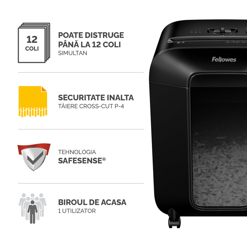 Distrugător Documente LX85 Cross-Cut Fellowes
