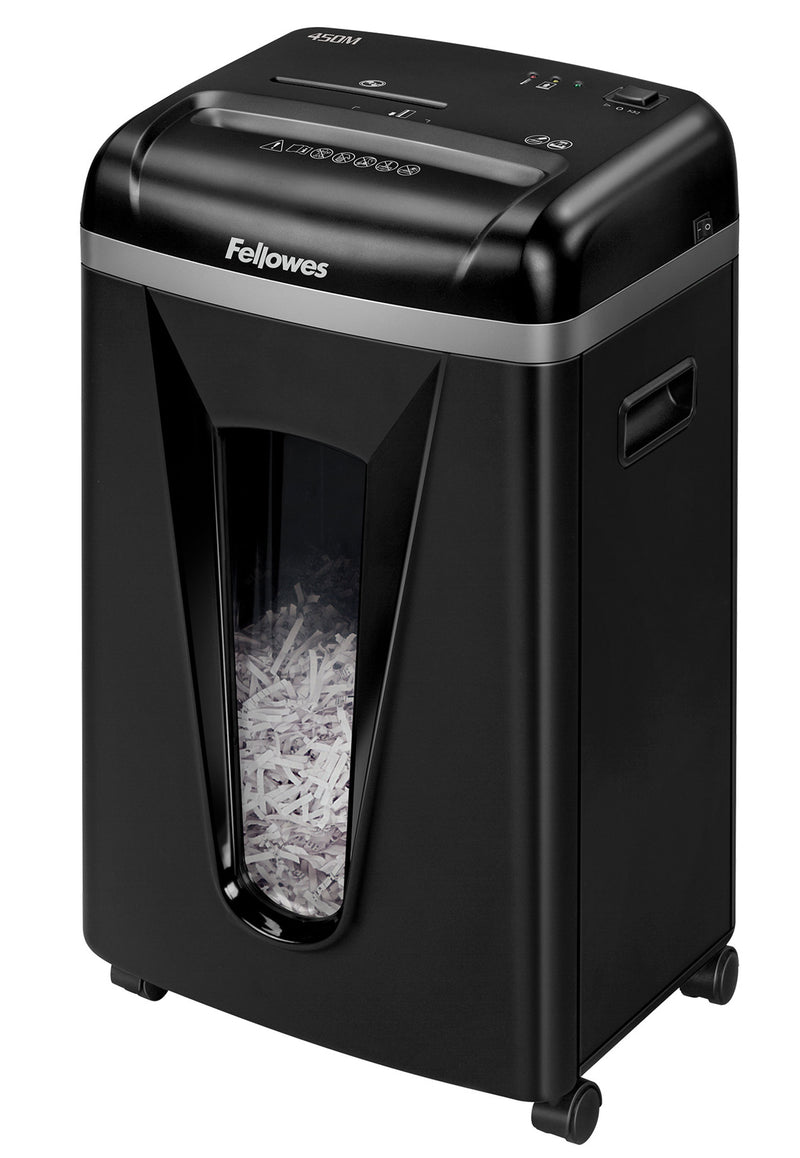 Distrugator Documente Fellowes 450M Micro-Cut P-5, 9 Coli - imagine produs