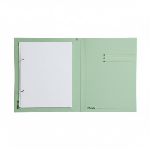 Dosar Carton Plic Verde Pal Esselte pentru organizarea și arhivarea documentelor