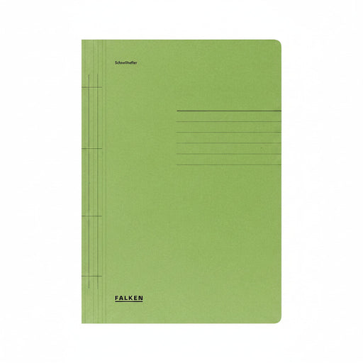 Dosar Carton Șină Verde Falken/ Exacompta pentru organizarea și arhivarea documentelor