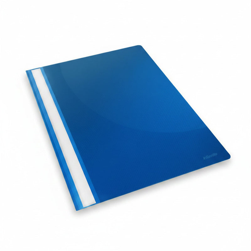 Dosar plastic cu șină alb set 25 buc ESSELTE format A4