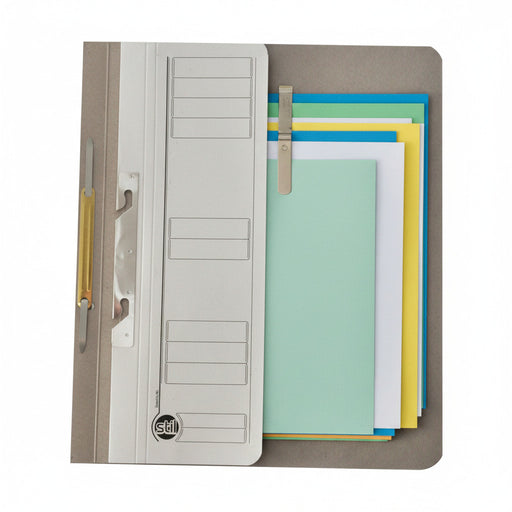 Dosar carton alb duplex 230g, încopciat 1/2 Generic pentru organizarea și arhivarea documentelor