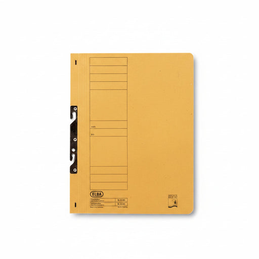 Dosar carton încopciat 1/1 ELBA Smart Line orange pentru organizarea și arhivarea documentelor