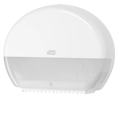 Dispenser hartie igienica Mini Jumbo Tork Elevation T2 - Alb - imagine 2