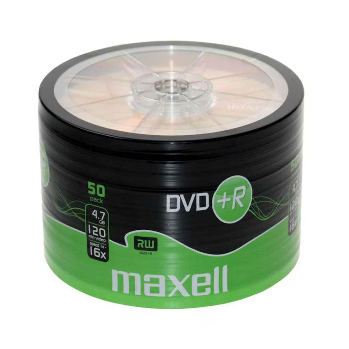DVD+R 4,7 GB 16x Shrink 50 buc Maxell