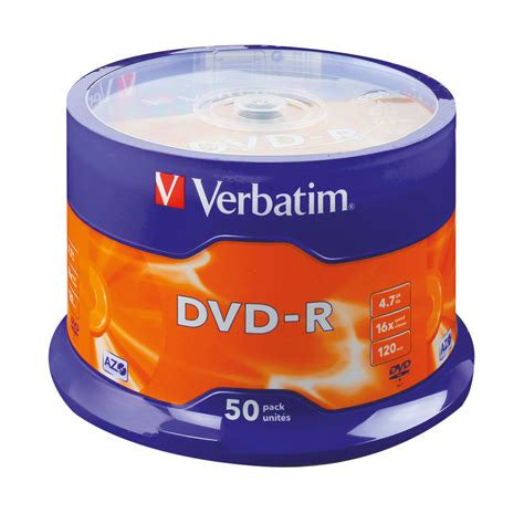DVD-R 4,7 GB 16x 50 buc Verbatim