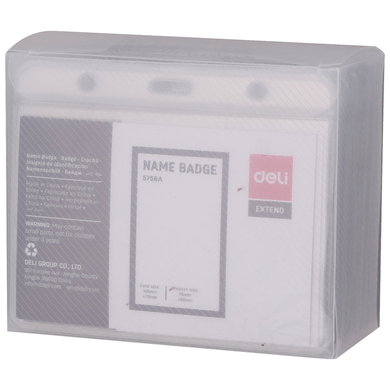 Ecuson Orizontal 105 x 70 mm Deli