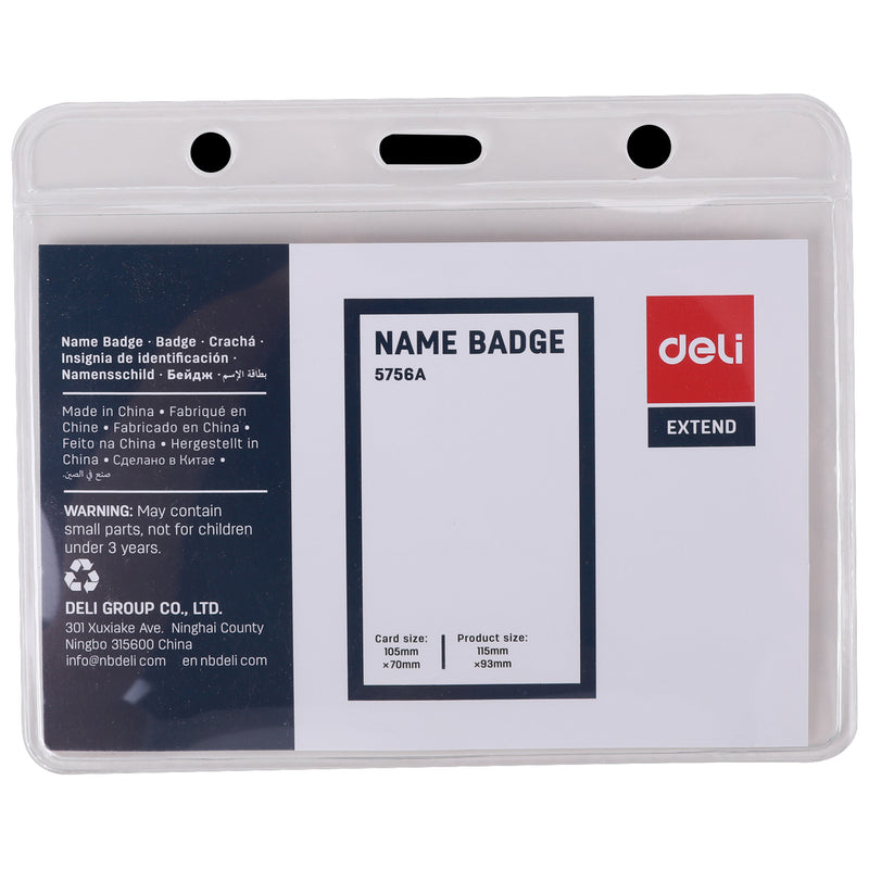 Ecuson Orizontal 105 x 70 mm Deli