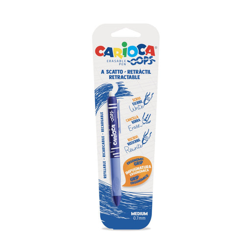 Pix Erasable Oops 0,7 mm Retractabil Blister Carioca