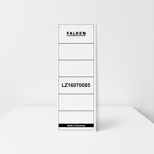 Etichete biblioraft autoadezive Falken 60x190 mm, set 10 bucăți