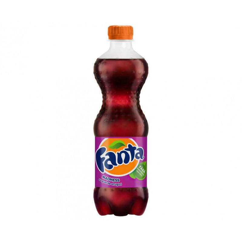 Bax Fanta Madness struguri roșii 12 x 0,5 L