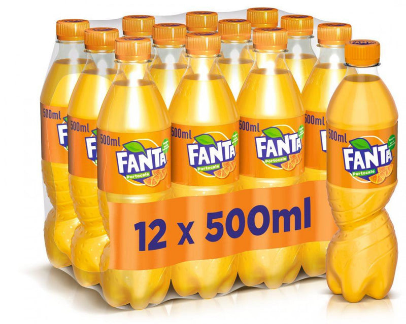 Bax Fanta Portocale 12 x 0,5 L