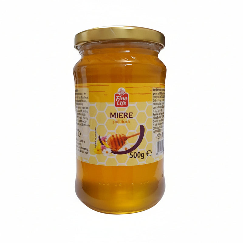 Miere Polifloră Borcan 500g Fine Life