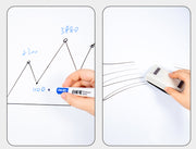 Flipchart Magnetic Mobil 75 x 107 cm Deli