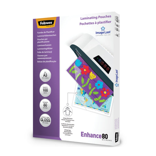 Folie Laminare ImageLast A3 80 microni 100 buc Fellowes