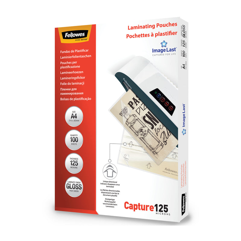 Folie Laminare ImageLast A4 125 microni 100 buc Fellowes