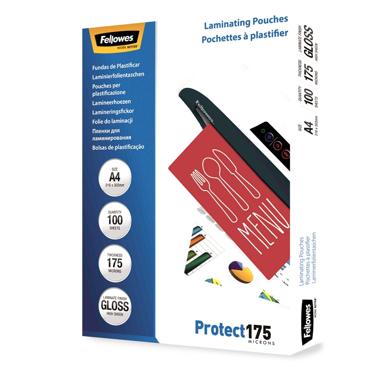 Folie Laminare A4 175 microni 100 buc Fellowes