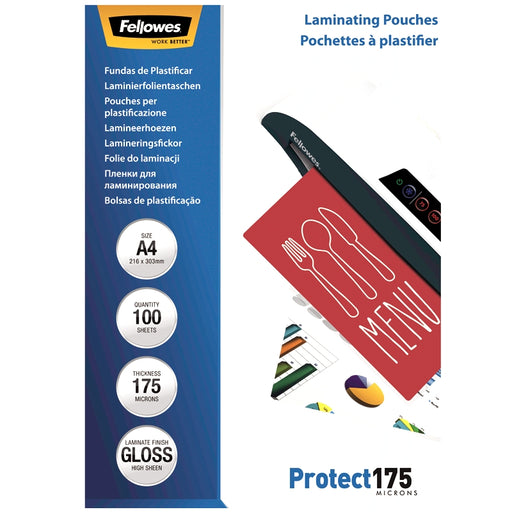 Folie Laminare A4 175 microni 100 buc Fellowes
