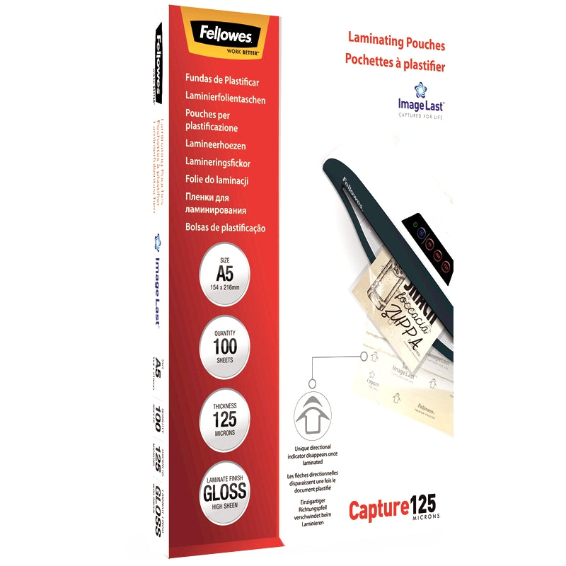 Folie Laminare ImageLast A5 125 microni 100 buc Fellowes