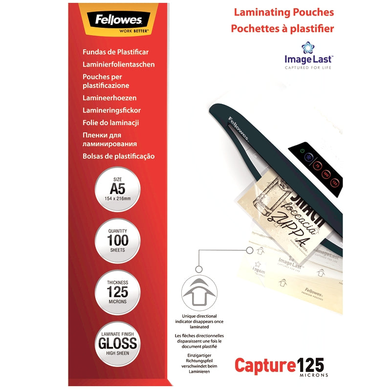 Folie Laminare ImageLast A5 125 microni 100 buc Fellowes