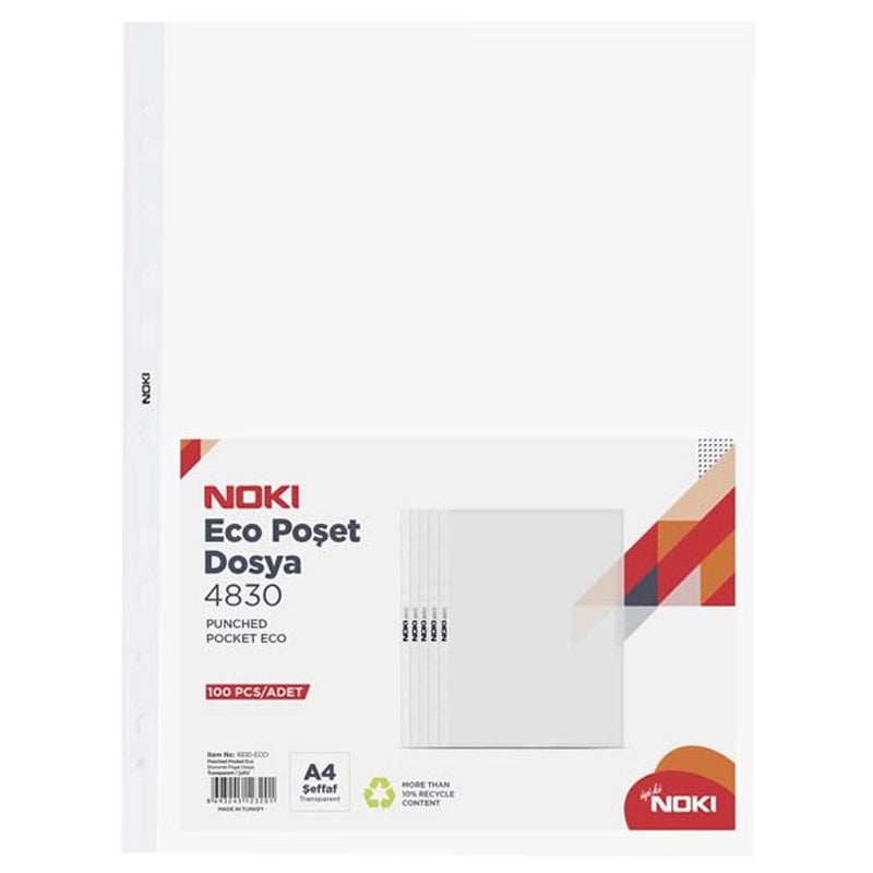 Folii Protecție A4, 100/set, 40 Microni Noki