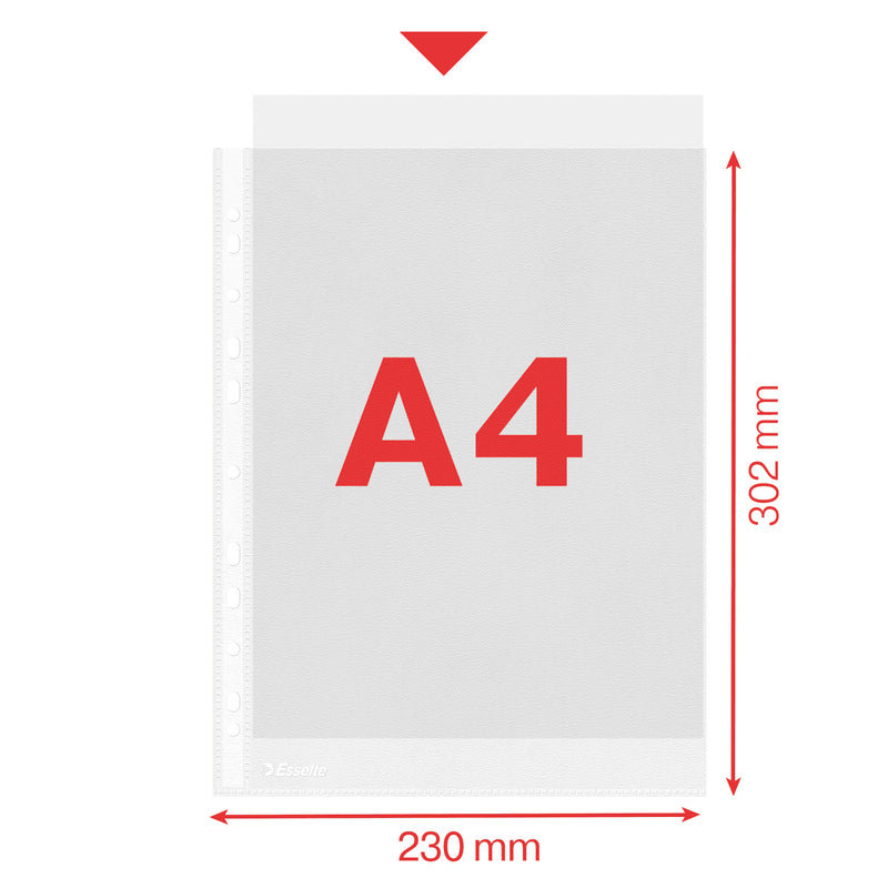 Folii Protecție A4, 43 Microni, 100/set - Esselte