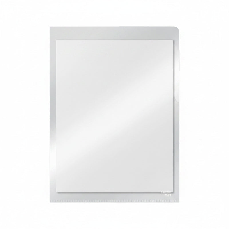 Folii Protecție A4 Cristal cu Deschidere Laterală, 105 Microni, 100/top Esselte