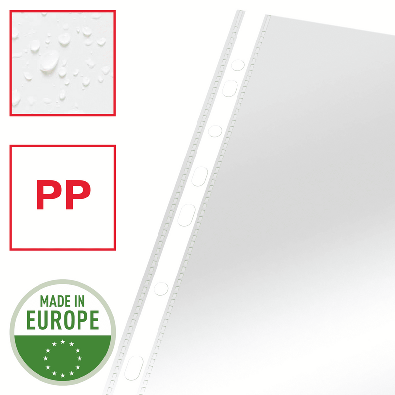 Folii Protecție A4 Cristal, 55 Microni, 10/set - Esselte