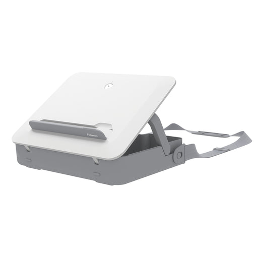 Geanță Laptop cu Suport Ergonomic Inclus Alb Fellowes