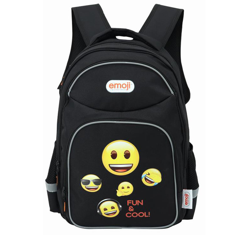 Ghiozdan Gimnaziu Emoji Clasic 3 Fermoare 42x30x20 cm Pigna