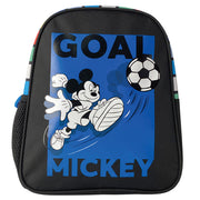Ghiozdan Grădiniță Mini Mickey Negru Goal 28x24x9 cm Pigna