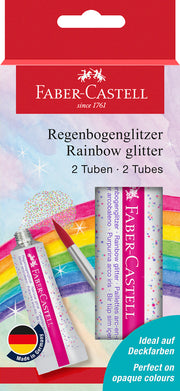 Glitter Rainbow 2 x 12 ml Faber-Castell