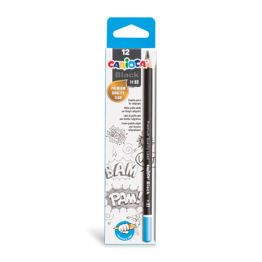 Creion Grafit Black Corp Triunghiular Carioca H