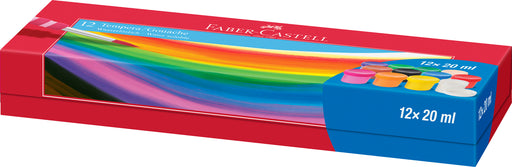 Guașe 12 Culori 20 ml Faber-Castell