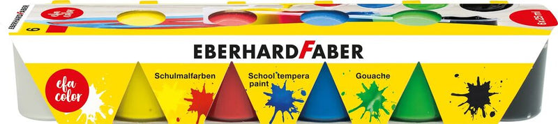 Guașe Standard 6 Culori 25 ml Eberhard Faber
