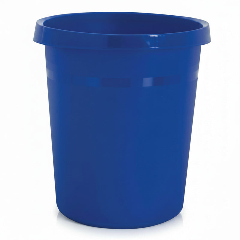 Coș birou HAN Grip 18L albastru, polipropilenă de calitate