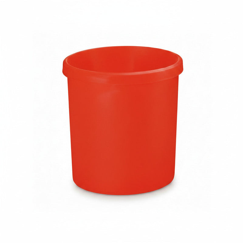 Coș birou HAN Grip 18L roșu, polipropilenă, design modern