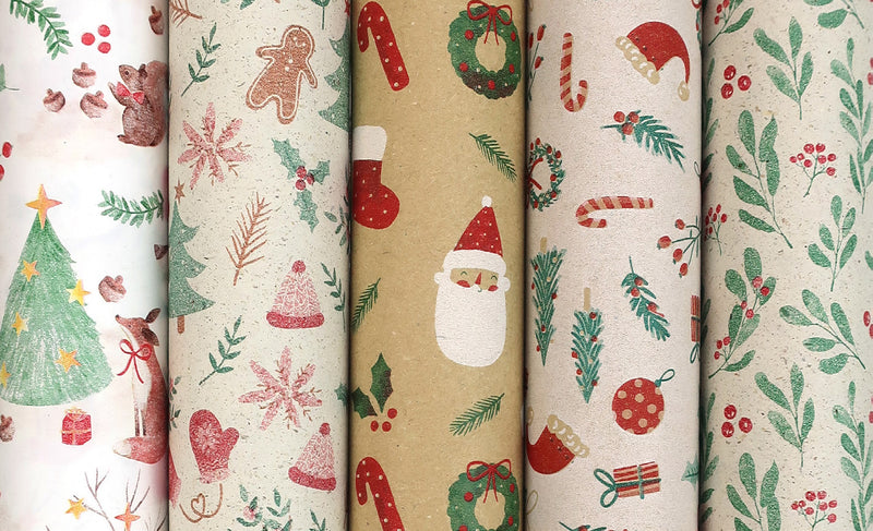 Hârtie de Ambalaj Rolă 70 cm x 2 m Christmas Town Rotolux