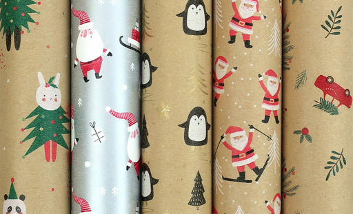 Hârtie de Ambalaj Rolă 70 cm x 2 m Santas Wonderland Rotolux