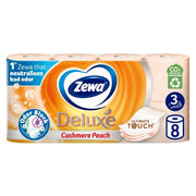 Hartie igienica Zewa 3 straturi - 8 role Piersică