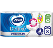 Hartie igienica Zewa 3 straturi - 8 role Delicate Care