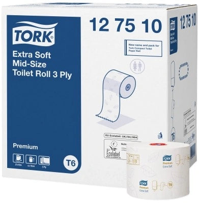 Hartie igienica Tork Premium Extra Soft T6 3 straturi - 1 rola - imagine 1