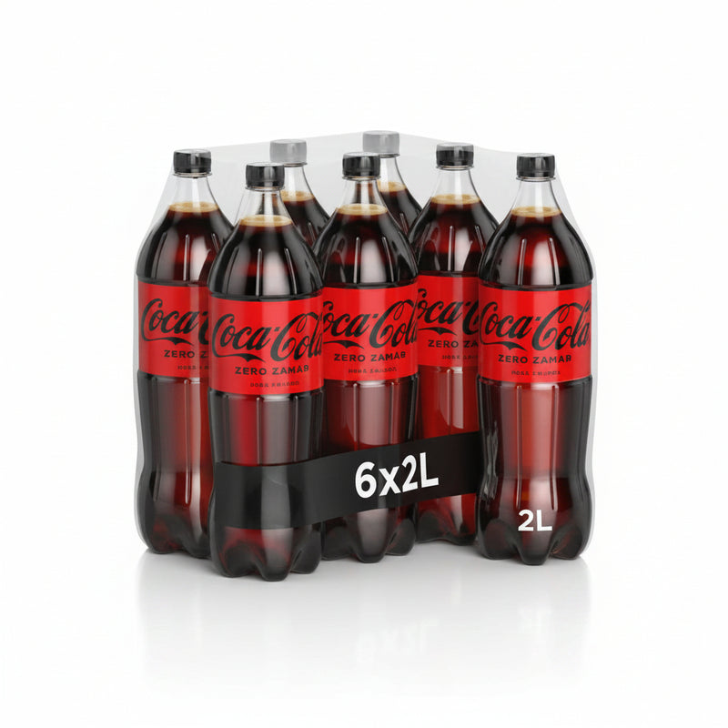 Bax Coca-Cola Zero Zahăr 6 x 2 L