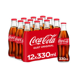 Sticle Coca-Cola Gust Original nereturnabile 12 x 0,33 L