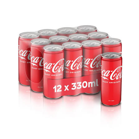 Doze Coca-Cola Gust Original 12 x 0,33 L
