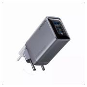 Încărcător Rețea Prime GaN 100W 2x USB-C 1x USB-A Gri Anker